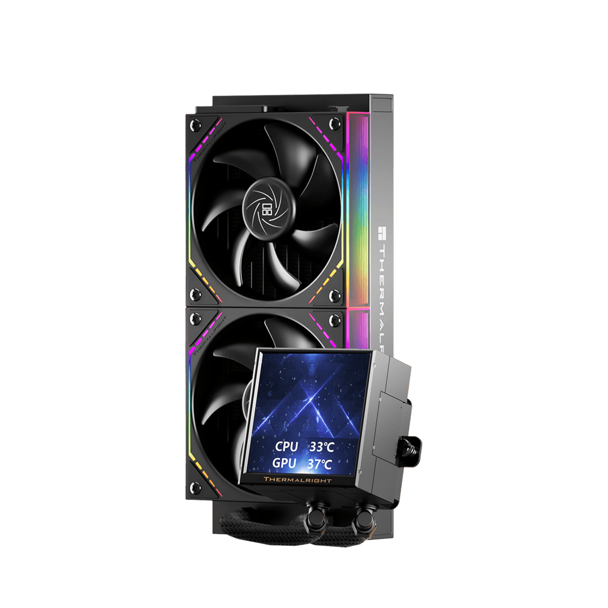 Thermalright Peerless Vision 240 ARGB Black LCD AIO Liquid Cooler