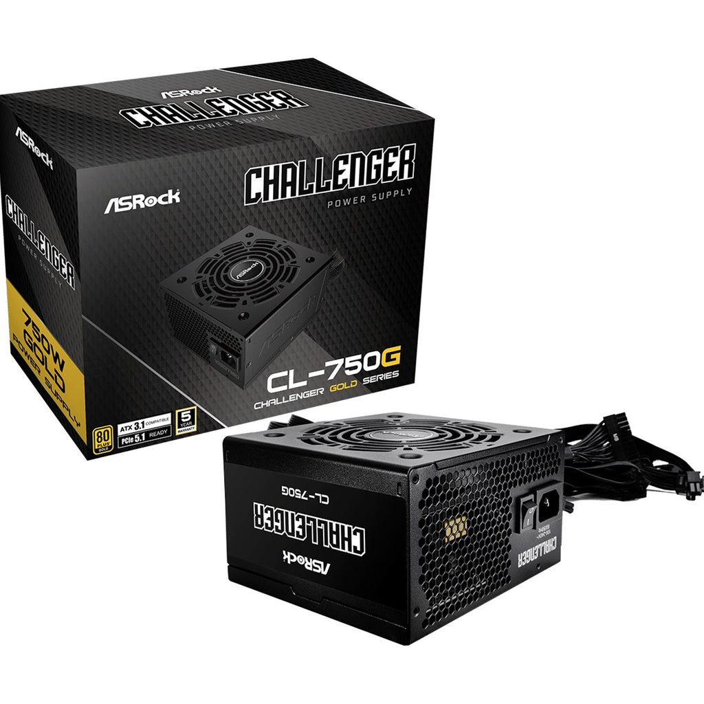 750W ASRock CL-750G ATX 3.1 Gold Fully Wired PSU