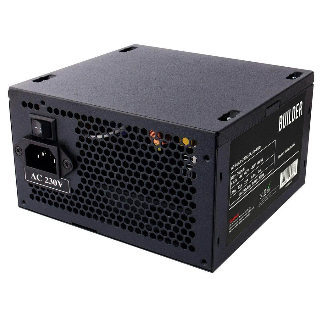 500W 12CM FAN WHITE BOX NON-MODULAR PSU