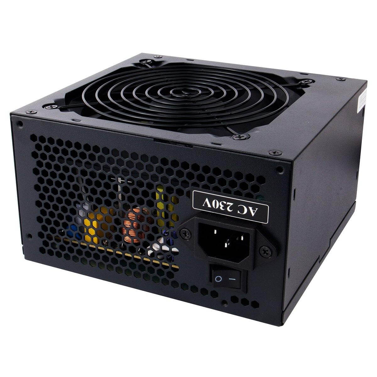 500W 12CM FAN WHITE BOX NON-MODULAR PSU