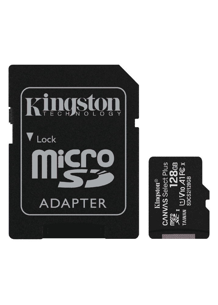 128GB MICRO SDXC KINGSTON C10