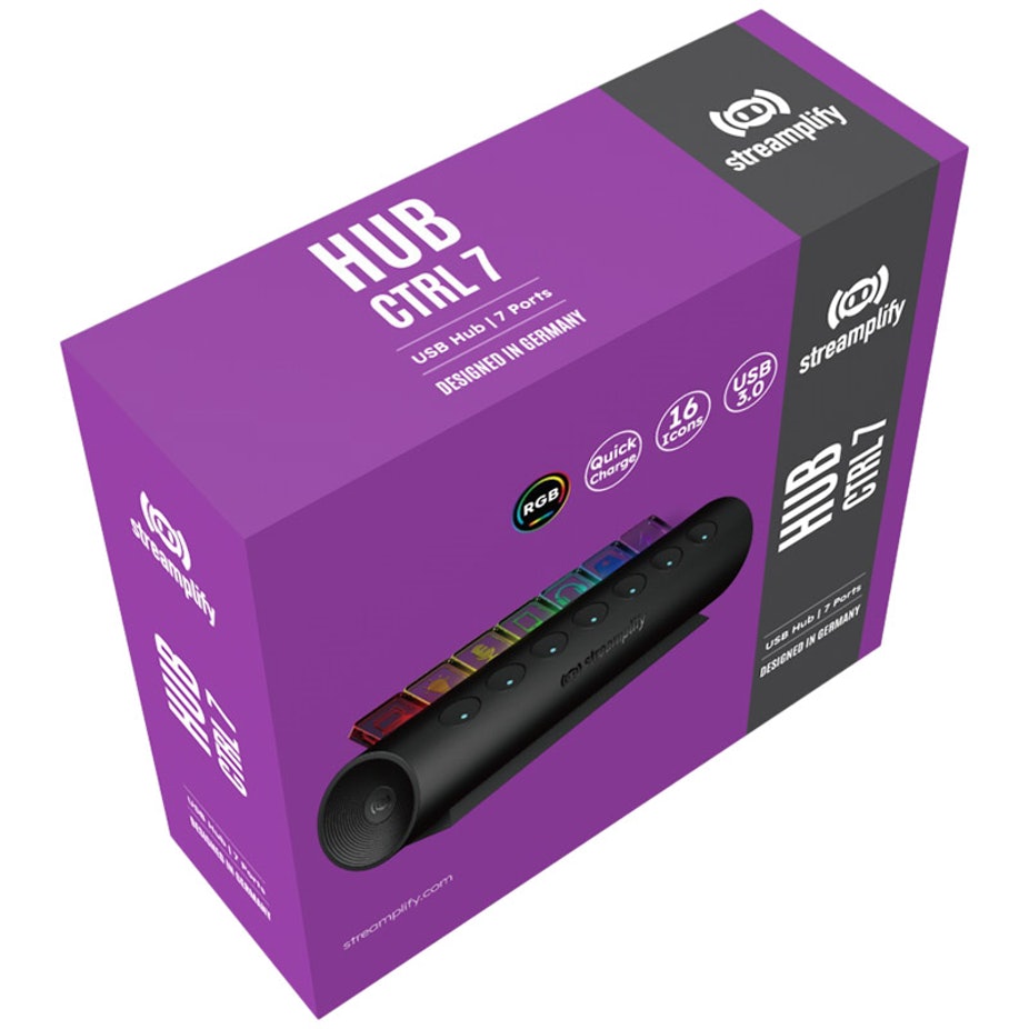 Streamplify HUB CTRL 7 USB Hub