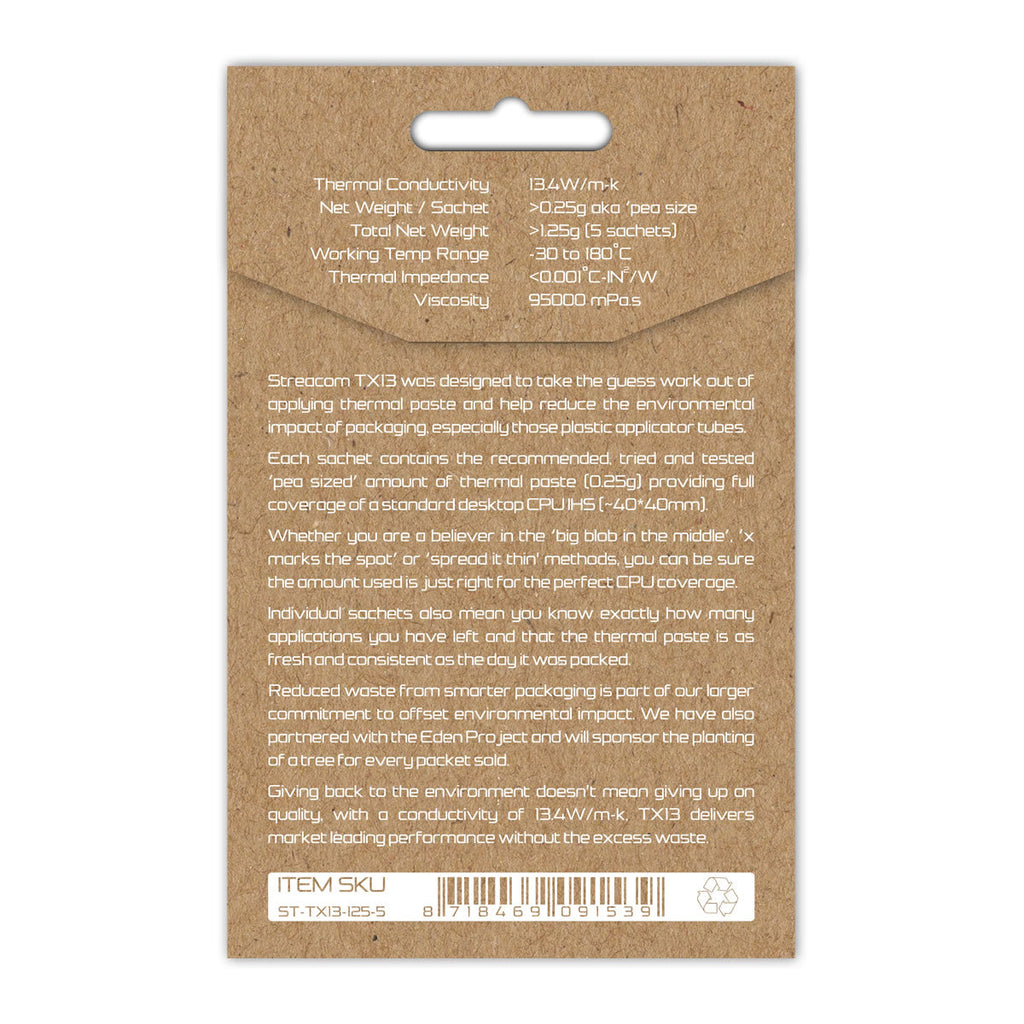 Streacom TX13 High Performance Thermal Paste
